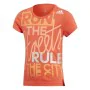 T shirt à manches courtes Enfant Adidas Graphic Tee Orange de Adidas, Garçon - Réf : S64114378, Prix : 19,18 €, Remise : %