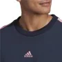 Men’s Sweatshirt without Hood Adidas Future Icons 3 Navy Blue Black by Adidas, Men - Ref: S64114446, Price: 53,60 €, Discount: %