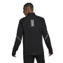 Sudadera sin Capucha Hombre Adidas Fast 1/2 Zip Negro de Adidas, Hombre - Ref: S64114452, Precio: 60,37 €, Descuento: %