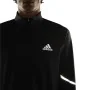 Sudadera sin Capucha Hombre Adidas Fast 1/2 Zip Negro de Adidas, Hombre - Ref: S64114452, Precio: 60,37 €, Descuento: %