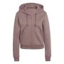 Felpa con Cappuccio e Cerniera Donna Adidas ALL SZN Fleece Caffè di Adidas, Donna - Rif: S64114455, Prezzo: 44,15 €, Sconto: %