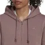 Women’s Zipped Hoodie Adidas ALL SZN Fleece Coffee by Adidas, Women - Ref: S64114455, Price: 44,15 €, Discount: %