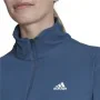 Tee-shirt Manches Longues Femme Adidas Own the Run 1/2 Zip Indigo de Adidas, Femme - Réf : S64114460, Prix : 56,42 €, Remise : %