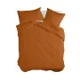 Housse de Couette HappyFriday Basic Terre cuite 240 x 220 cm de HappyFriday, Couettes et housses de couette - Réf : D1612466,...