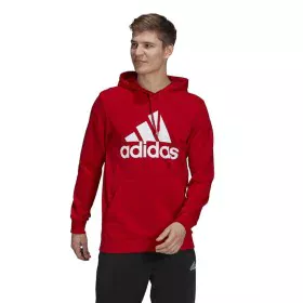 Polar com Capuz Homem Adidas Essentials Big Logo Vermelho de Adidas, Homem - Ref: S64114467, Preço: 36,52 €, Desconto: %