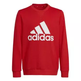 Children’s Sweatshirt without Hood Adidas Essentials Red by Adidas, Sweatshirts - Ref: S64114473, Price: 28,56 €, Discount: %