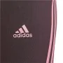 Leggings de Desporto Infantis Adidas 3 bandas Violeta de Adidas, Menina - Ref: S64114493, Preço: 22,41 €, Desconto: %