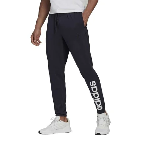 Pantalone di Tuta per Adulti Adidas Essentials Single Jersey Tapered Azzurro Uomo di Adidas, Uomo - Rif: S64114498, Prezzo: 3...