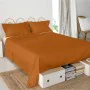 Drap HappyFriday Basic Terre cuite 240 x 270 cm de HappyFriday, Draps et taies d'oreiller - Réf : D1612472, Prix : 30,27 €, R...