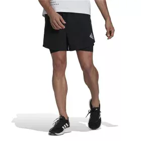 Short de Sport pour Homme Adidas Two-in-One Noir de Adidas, Homme - Réf : S64114506, Prix : 42,97 €, Remise : %