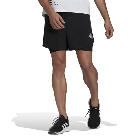 Herren-Sportshorts Adidas Two-in-One Schwarz von Adidas, Herren - Ref: S64114506, Preis: 42,97 €, Rabatt: %