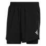 Short de Sport pour Homme Adidas Two-in-One Noir de Adidas, Homme - Réf : S64114506, Prix : 42,97 €, Remise : %