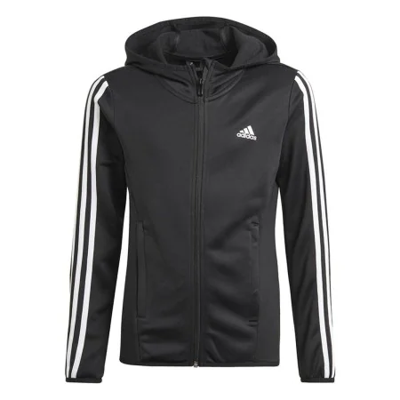 Camisola com Capuz Menina Adidas Designed to Move Preto de Adidas, Menina - Ref: S64114556, Preço: 39,06 €, Desconto: %