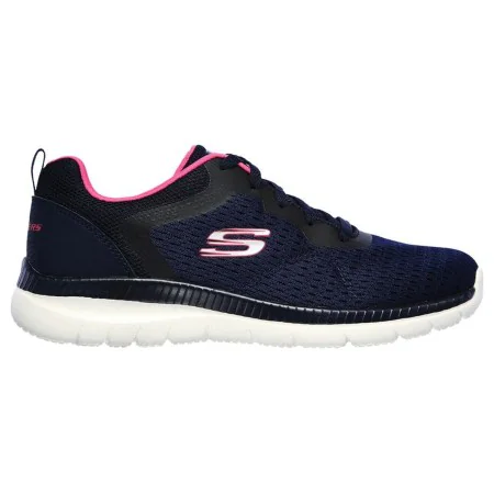 Chaussures de sport pour femme Skechers Bountiful Quick Path Bleu foncé de Skechers, Baskets - Réf : S64114576, Prix : 49,32 ...