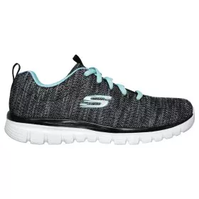 Sapatilhas de Desporto Mulher Skechers Graceful Twisted Preto de Skechers, Ténis - Ref: S64114577, Preço: 50,07 €, Desconto: %