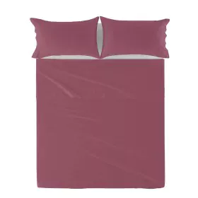 Sábana Encimera HappyFriday Basic Magenta Cama de 80/90 de HappyFriday, Sábanas y fundas de almohada - Ref: D1612489, Precio:...