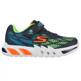 Chaussures de Sport pour Enfants Skechers Flex-Glow Elite - Vorlo Blue marine de Skechers, Baskets - Réf : S64114586, Prix : ...