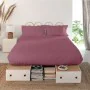 Sábana Encimera HappyFriday Basic Magenta Cama de 80/90 de HappyFriday, Sábanas y fundas de almohada - Ref: D1612489, Precio:...