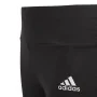 Leggings de Desporto Infantis Adidas Preto de Adidas, Menina - Ref: S64114615, Preço: 22,41 €, Desconto: %