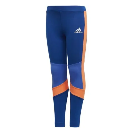 Sports Leggings for Children Adidas Tight Blue by Adidas, Girls - Ref: S64114617, Price: 20,84 €, Discount: %