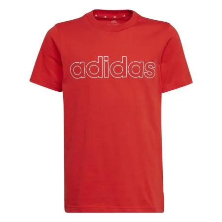 Maglia a Maniche Corte per Bambini Adidas Essentials Rosso di Adidas, Bambino - Rif: S64114732, Prezzo: 17,46 €, Sconto: %