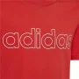 Camiseta de Manga Corta Infantil Adidas Essentials Rojo de Adidas, Niño - Ref: S64114732, Precio: 17,46 €, Descuento: %