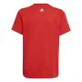 T shirt à manches courtes Enfant Adidas Essentials Rouge de Adidas, Garçon - Réf : S64114732, Prix : 17,46 €, Remise : %