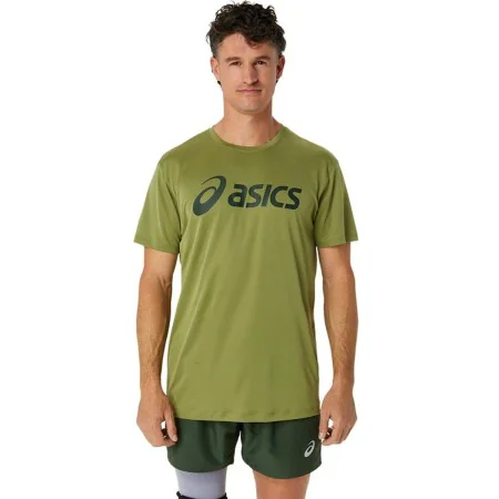 Maglia a Maniche Corte Uomo Asics Core Top Verde militare di Asics, Uomo - Rif: S64114738, Prezzo: 24,91 €, Sconto: %