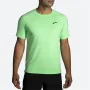 Maglia a Maniche Corte Uomo Brooks Atmosphere 2.0 Verde limone di Brooks, Uomo - Rif: S64114739, Prezzo: 41,02 €, Sconto: %