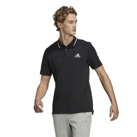 Polo à manches courtes homme Adidas Aeroready essentials Noir de Adidas, Homme - Réf : S64114740, Prix : 33,38 €, Remise : %