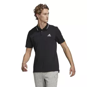 Men’s Short Sleeve Polo Shirt Adidas Aeroready essentials Black by Adidas, Men - Ref: S64114740, Price: 33,38 €, Discount: %