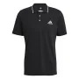 Men’s Short Sleeve Polo Shirt Adidas Aeroready essentials Black by Adidas, Men - Ref: S64114740, Price: 33,38 €, Discount: %