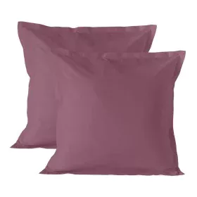 Taie d'oreiller HappyFriday BASIC Magenta 60 x 60 cm (2 Unités) de HappyFriday, Draps et taies d'oreiller - Réf : D1612507, P...