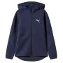 Polar com Capuz e Fecho Homem Puma Evostripe Full-Zip Azul Marinho de Puma, Homem - Ref: S64118357, Preço: 72,07 €, Desconto: %