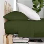 Drap HappyFriday Basic Vert Lit 1 persone de HappyFriday, Draps et taies d'oreiller - Réf : D1612524, Prix : 20,55 €, Remise : %