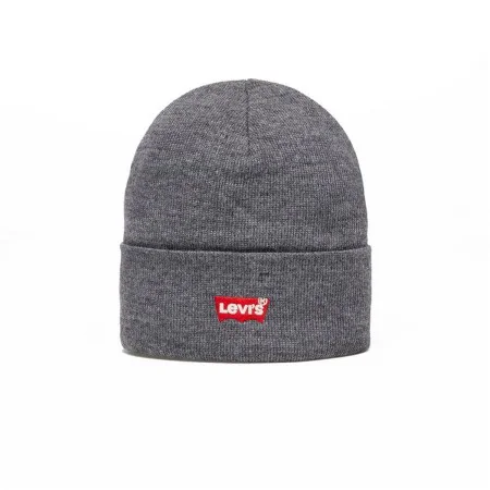 Cappello Sportivo Levi's Batwing Embroidered Beanie Grigio scuro Taglia unica di Levi's, Uomo - Rif: S64118998, Prezzo: 18,57...