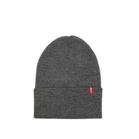 Chapéu Desportivo Levi's Slouchy Red Tab Beanie Regular Cinzento escuro Tamanho único de Levi's, Homem - Ref: S64119004, Preç...