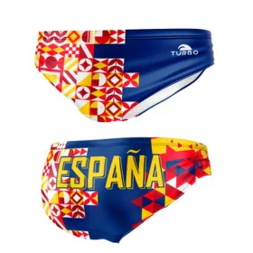 Men’s Bathing Costume Turbo España-Geo Blue S by Turbo, Swimwear - Ref: S64119241, Price: 34,01 €, Discount: %