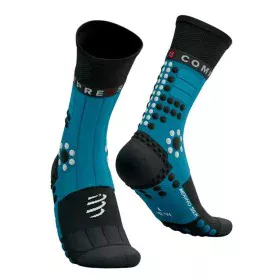 Calzini Sportivi Compressport Pro Racing Nero/Blu Nero di Compressport, Uomo - Rif: S64120942, Prezzo: 27,68 €, Sconto: %