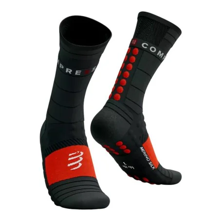 Sports Socks Compressport Pro Racing Red Black by Compressport, Men - Ref: S64120947, Price: 26,29 €, Discount: %