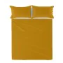 Top sheet HappyFriday Basic Mustard 240 x 270 cm by HappyFriday, Sheets and pillowcases - Ref: D1612545, Price: 26,45 €, Disc...