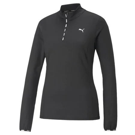 Women’s Long Sleeve T-Shirt Puma Strong 1/4 Zip Black by Puma, Women - Ref: S64121068, Price: 33,73 €, Discount: %