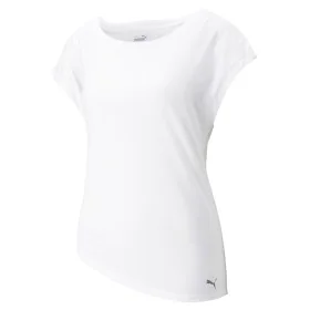 T-shirt à manches courtes femme Puma Studio Foundation Blanc de Puma, Vêtements - Réf : S64121070, Prix : 28,60 €, Remise : %