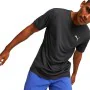 Camiseta de Manga Corta Hombre Puma Run Favorite Ss Negro de Puma, Hombre - Ref: S64121076, Precio: 23,24 €, Descuento: %