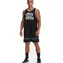 T-shirt de basquetebol Under Armour Baseline Preto de Under Armour, Homem - Ref: S64121080, Preço: 35,04 €, Desconto: %