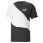 Men’s Short Sleeve T-Shirt Puma Powert White Black by Puma, Men - Ref: S64121082, Price: 26,90 €, Discount: %