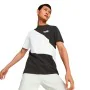 T-shirt à manches courtes homme Puma Powert Blanc Noir de Puma, Homme - Réf : S64121082, Prix : 26,90 €, Remise : %