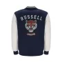 Giacca Sportiva da Uomo Russell Athletic Bomber Ty Blu Marino di Russell Athletic, Vestiti caldi - Rif: S64121115, Prezzo: 55...