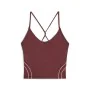 Tank Top Women Puma Studio Ultrabare Cro Brown by Puma, Clothing - Ref: S64121119, Price: 32,29 €, Discount: %