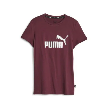 Camiseta de Manga Corta Infantil Puma Ess Logo Granate de Puma, Niño - Ref: S64121124, Precio: 18,09 €, Descuento: %